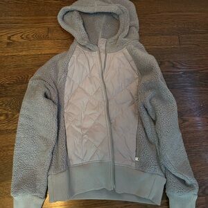 Athleta blue fleece Jacket